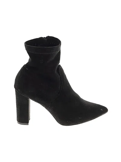 Pre-owned Catherine Catherine Malandrino Ankle Boots In Black