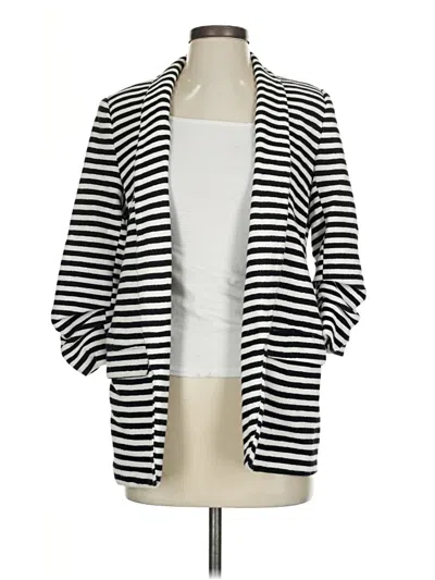 Pre-owned Catherine Catherine Malandrino Blazer Jacket In Black