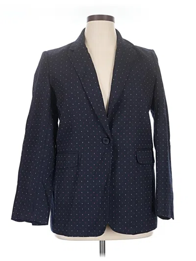 Pre-owned Catherine Catherine Malandrino Blazer Jacket In Blue