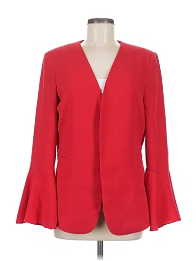 Pre-owned Catherine Catherine Malandrino Blazer Jacket In Red