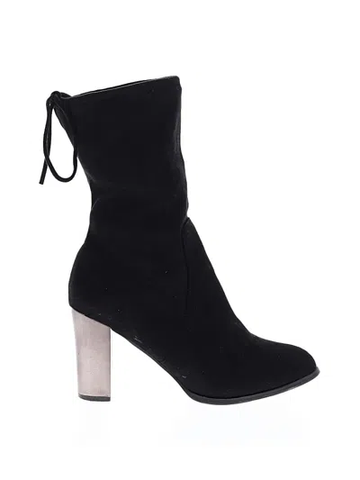 Pre-owned Catherine Catherine Malandrino Boots In Black
