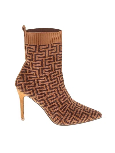 Pre-owned Catherine Catherine Malandrino Boots In Brown