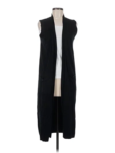 Pre-owned Catherine Catherine Malandrino Cardigan Sweater In Black