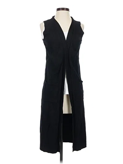 Pre-owned Catherine Catherine Malandrino Cardigan Sweater In Black