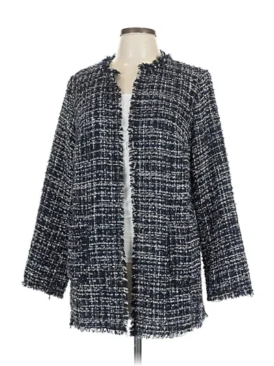 Pre-owned Catherine Catherine Malandrino Cardigan Sweater In Blue