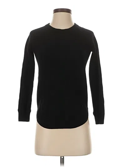 Pre-owned Catherine Catherine Malandrino Cashmere Pullover Sweater In Black