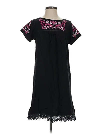 Pre-owned Catherine Catherine Malandrino Casual Dress In Black