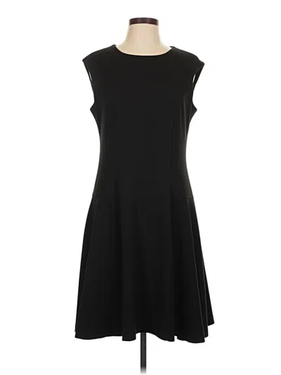 Pre-owned Catherine Catherine Malandrino Casual Dress In Black
