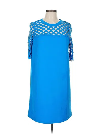 Pre-owned Catherine Catherine Malandrino Casual Dress In Blue