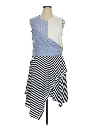 Pre-owned Catherine Catherine Malandrino Casual Dress In Blue