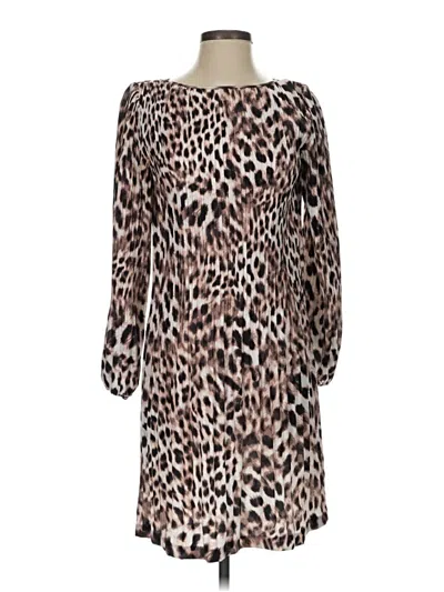 Pre-owned Catherine Catherine Malandrino Casual Dress In Brown