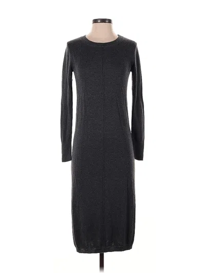 Pre-owned Catherine Catherine Malandrino Casual Dress In Gray