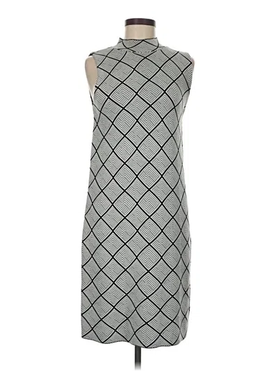 Pre-owned Catherine Catherine Malandrino Casual Dress In Gray