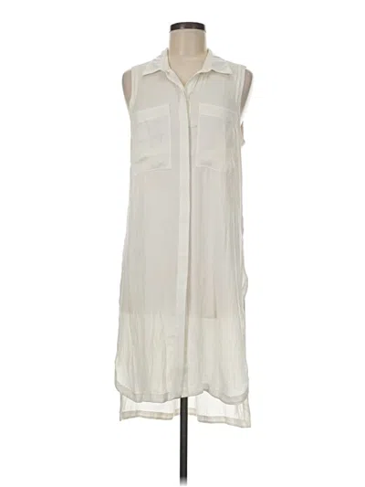 Pre-owned Catherine Catherine Malandrino Casual Dress In Ivory