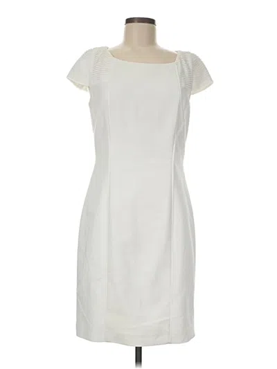 Pre-owned Catherine Catherine Malandrino Casual Dress In Ivory