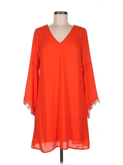 Pre-owned Catherine Catherine Malandrino Casual Dress In Orange