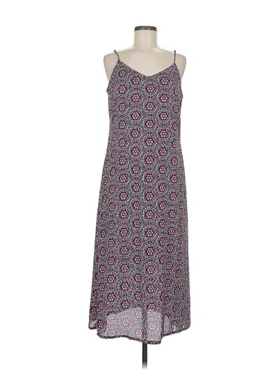 Pre-owned Catherine Catherine Malandrino Casual Dress In Purple