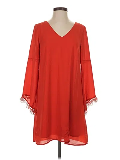 Pre-owned Catherine Catherine Malandrino Casual Dress In Red