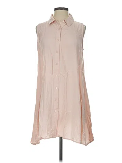 Pre-owned Catherine Catherine Malandrino Casual Dress In Tan