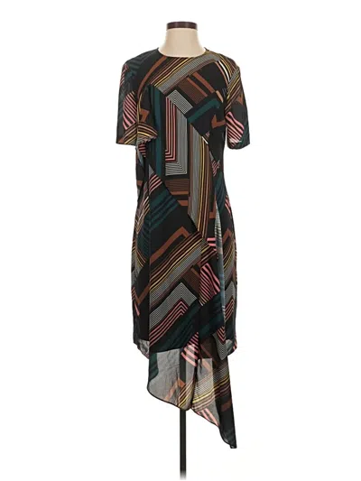 Pre-owned Catherine Catherine Malandrino Casual Dress In Teal