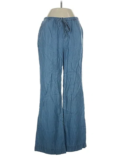 Pre-owned Catherine Catherine Malandrino Casual Pants In Blue