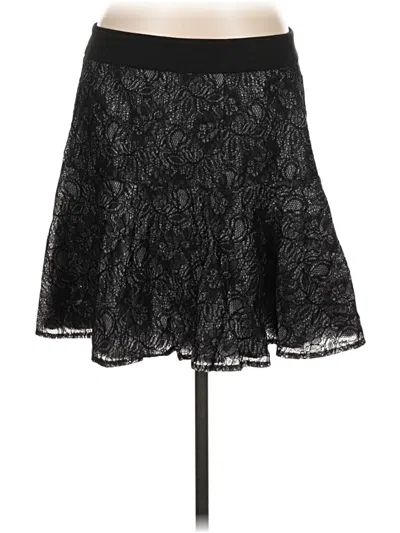 Pre-owned Catherine Catherine Malandrino Casual Skirt In Black