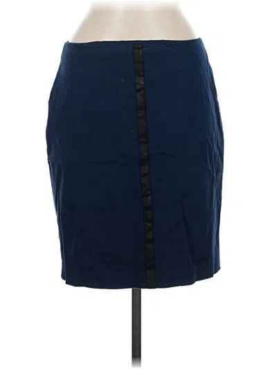 Pre-owned Catherine Catherine Malandrino Casual Skirt In Blue