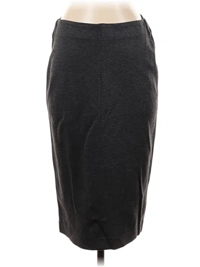 Pre-owned Catherine Catherine Malandrino Casual Skirt In Gray