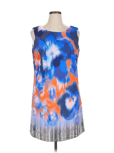 Pre-owned Catherine Catherine Malandrino Cocktail Dress In Blue