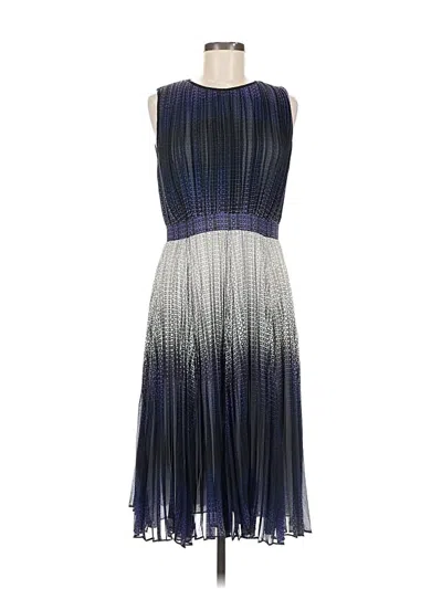 Pre-owned Catherine Catherine Malandrino Cocktail Dress In Blue