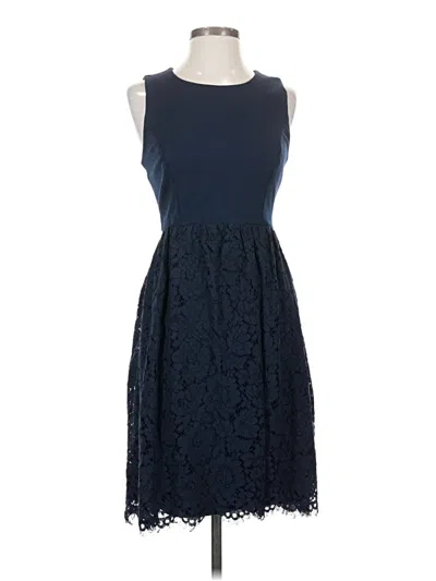 Pre-owned Catherine Catherine Malandrino Cocktail Dress In Blue
