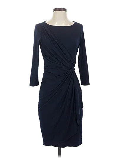 Pre-owned Catherine Catherine Malandrino Cocktail Dress In Blue