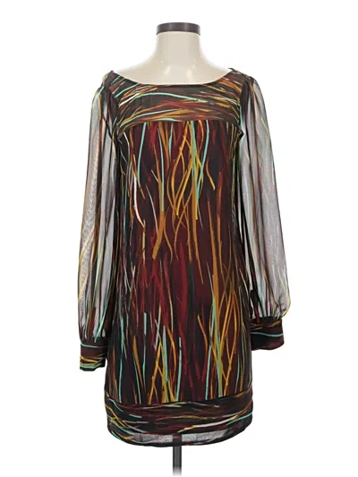 Pre-owned Catherine Catherine Malandrino Cocktail Dress In Brown