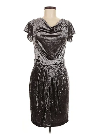 Pre-owned Catherine Catherine Malandrino Cocktail Dress In Gray