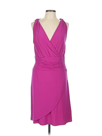 Pre-owned Catherine Catherine Malandrino Cocktail Dress In Purple