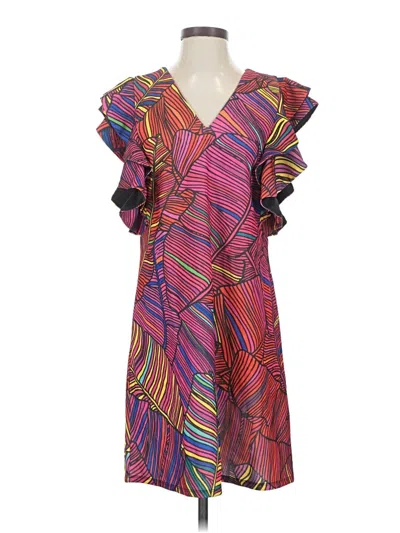 Pre-owned Catherine Catherine Malandrino Cocktail Dress In Purple