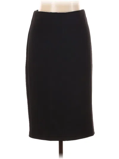 Pre-owned Catherine Catherine Malandrino Formal Skirt In Black