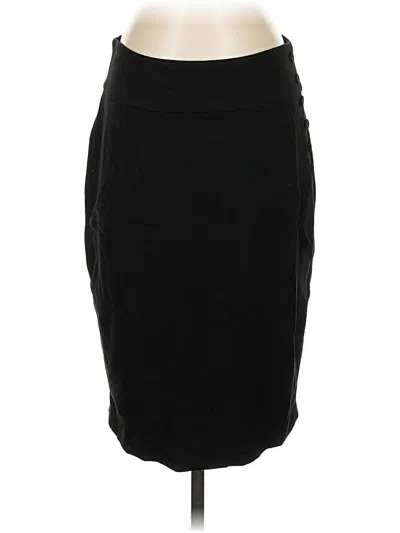 Pre-owned Catherine Catherine Malandrino Formal Skirt In Black
