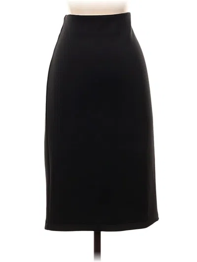 Pre-owned Catherine Catherine Malandrino Formal Skirt In Black