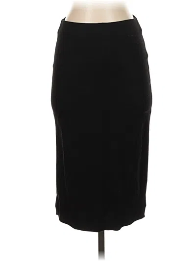Pre-owned Catherine Catherine Malandrino Formal Skirt In Black