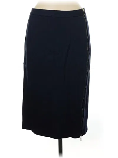 Pre-owned Catherine Catherine Malandrino Formal Skirt In Black