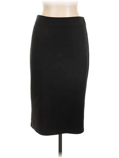 Pre-owned Catherine Catherine Malandrino Formal Skirt In Black