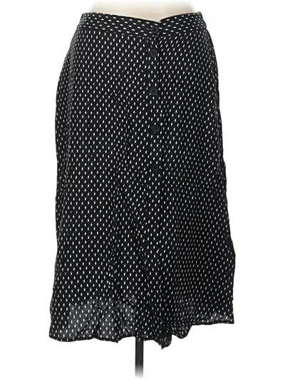 Pre-owned Catherine Catherine Malandrino Formal Skirt In Black