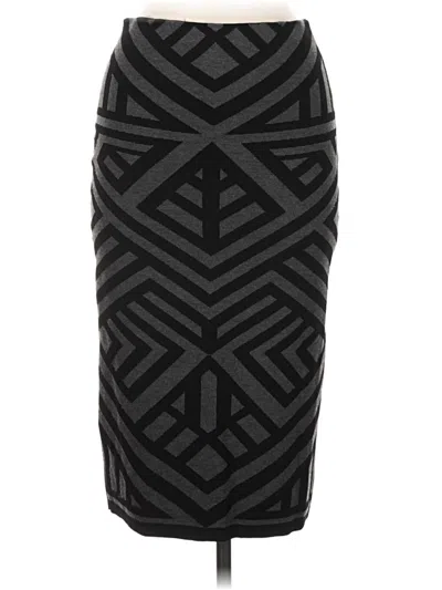 Pre-owned Catherine Catherine Malandrino Formal Skirt In Black