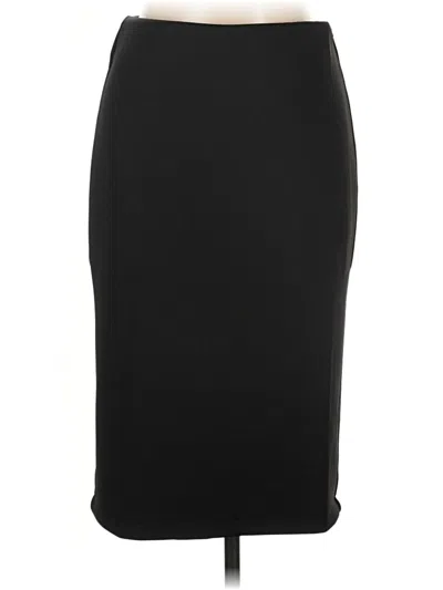Pre-owned Catherine Catherine Malandrino Formal Skirt In Black