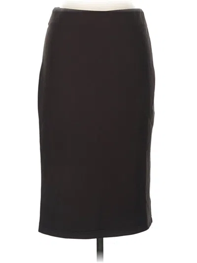 Pre-owned Catherine Catherine Malandrino Formal Skirt In Black