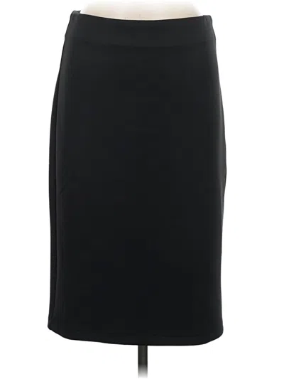 Pre-owned Catherine Catherine Malandrino Formal Skirt In Black