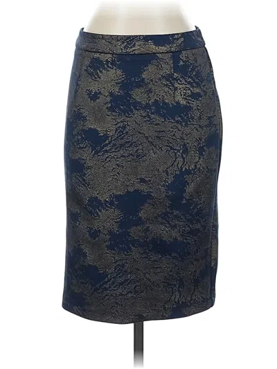 Pre-owned Catherine Catherine Malandrino Formal Skirt In Blue