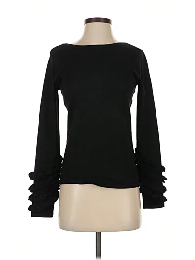 Pre-owned Catherine Catherine Malandrino Pullover Sweater In Black