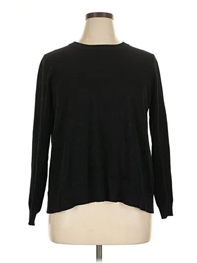 Pre-owned Catherine Catherine Malandrino Pullover Sweater In Black